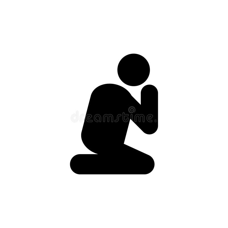 illustration graphic of praying stickman 22149597 PNG