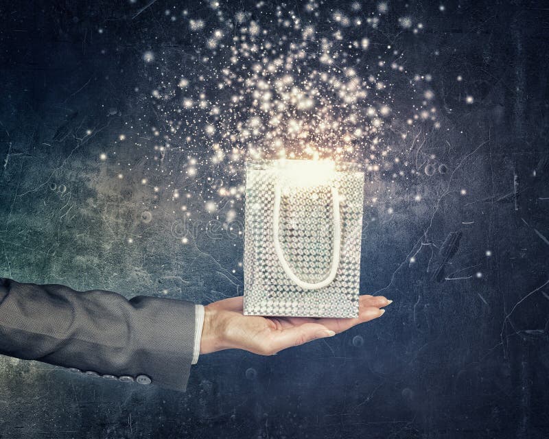 Mom Giving A Gift To His Son Stock Photo - Image Of Person, Beautiful: 16917276