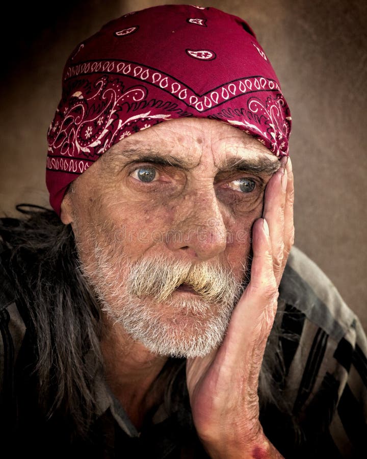 Man In Red Bandanna Picture. Image 82959941