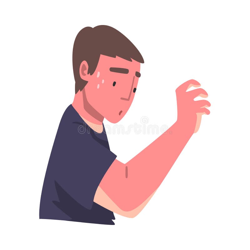 Man with Reddened Skin, Symptom of Heart Stroke Cartoon Vector Illustration Stock Vector - Illustration of emergency, stroke: 217646425 Man with Reddened Skin, Symptom of Heart Stroke Cartoon Vector Illustration Stock Vector - Illustration of emergency, stroke: 217646425