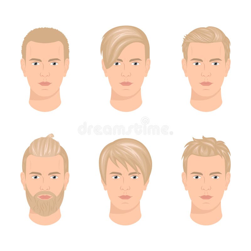 Man`s haircuts stock illustration. Illustration of front - 107872401 Man`s haircuts stock illustration. Illustration of front - 107872401