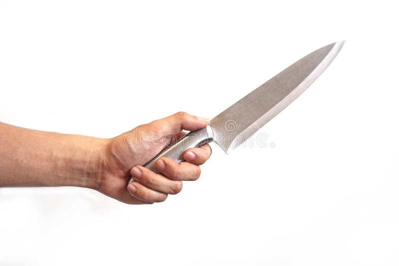 Hold the Knife in Your Hand. Grab a Knife Stock Photo Image of charge