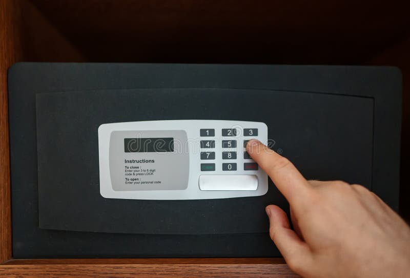 Small safe stock photo