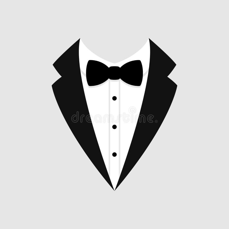 tuxedo jacket clipart