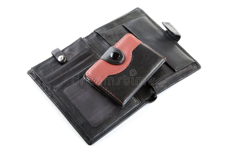 Man S Purses On A White Background Stock Photo Image of none, credit