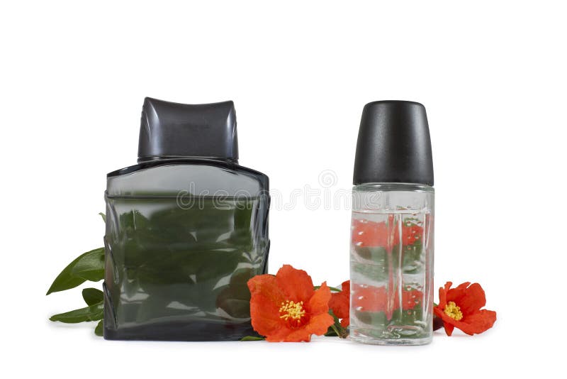 MAN' S-SKÖNHETSMEDEL SET.LOTION OCH ANTIPERSPIRANTE. fotografering för bildbyråer MAN' S-SKÖNHETSMEDEL SET.LOTION OCH ANTIPERSPIRANTE. fotografering för bildbyråer