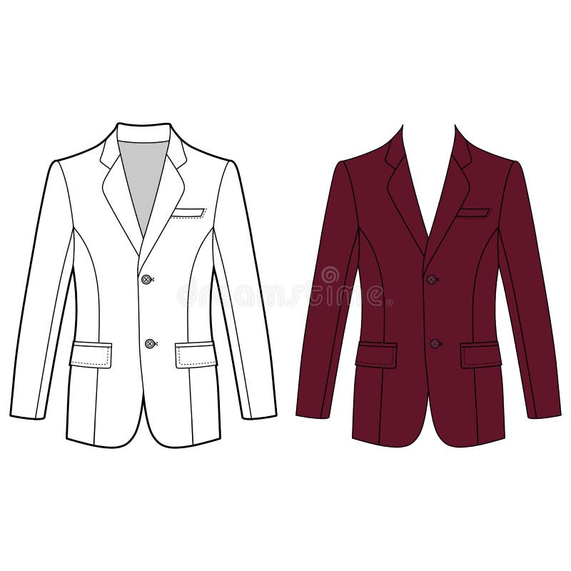 Man& x27; s zapięta kurtka royalty ilustracja Man& x27; s zapięta kurtka royalty ilustracja