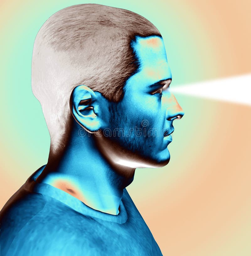 Laser Eyes Meme Light Effect Stock Vector Illustration of medicine