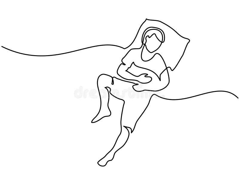 676 Man Sleeping Bed Sketch Images, Stock Photos, 3D objects, & Vectors |  Shutterstock