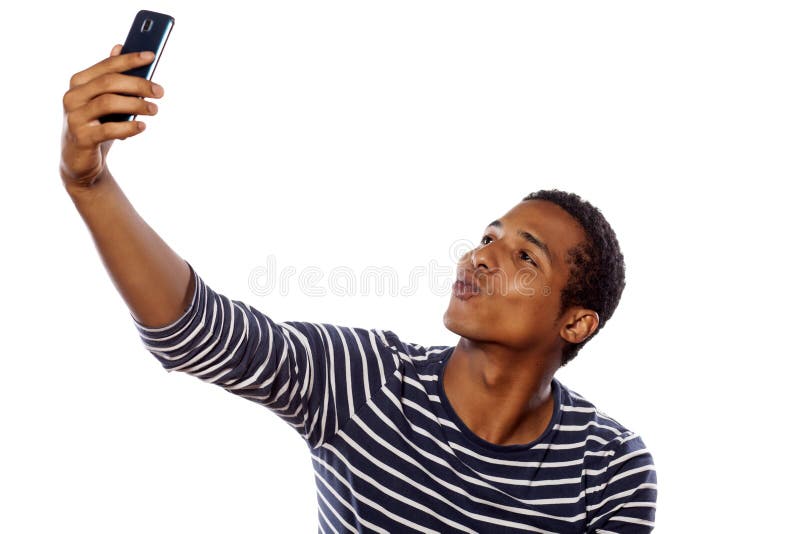 Man som tar selfie royaltyfri bild Man som tar selfie royaltyfri bild