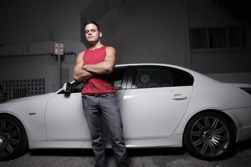 4,164 Man Standing His Car Stock Photos Free & RoyaltyFree Stock
