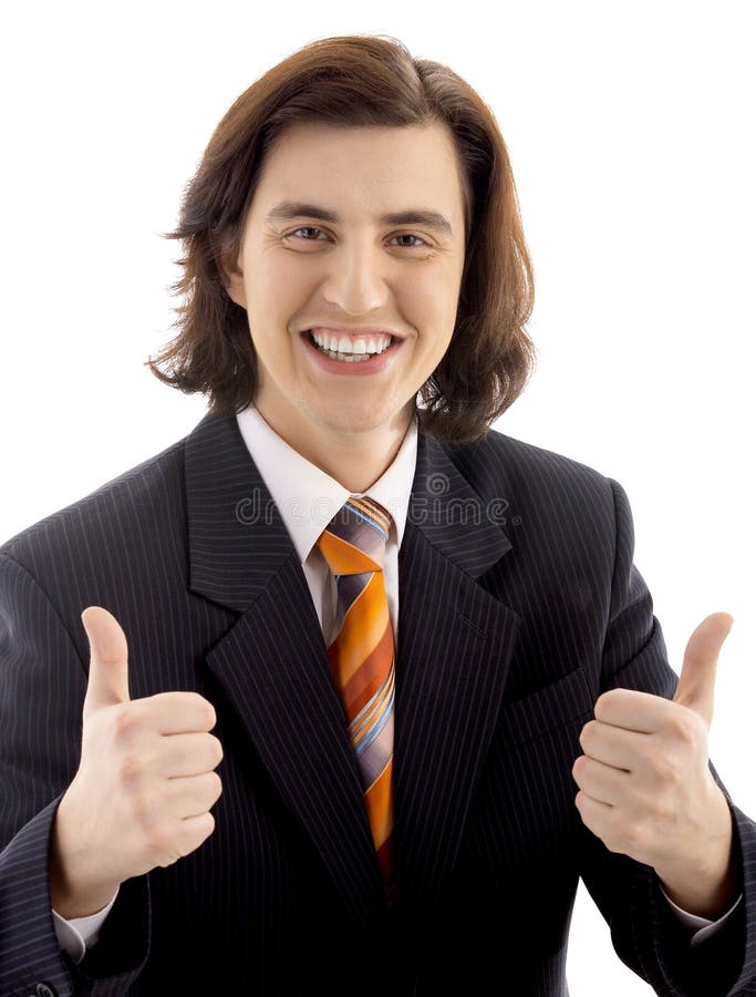 Man in suit stock image. Image of smile, happy, businessman - 10623837