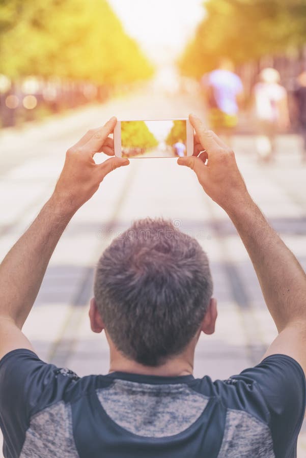 Taking photo with smartphone royalty free stock images Taking photo with smartphone royalty free stock images