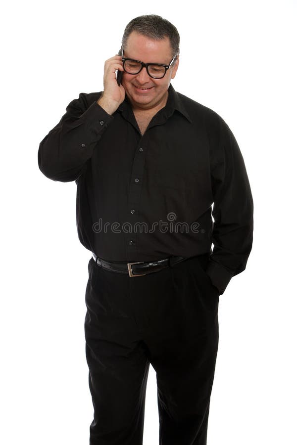 Man talking on the phone