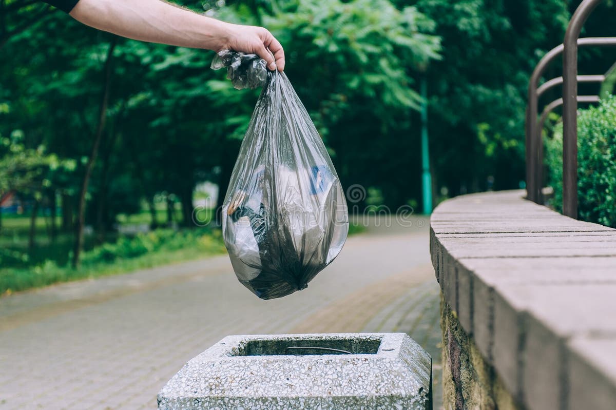 Man Throws Rubbish Pile Stock Photos Free & RoyaltyFree Stock Photos