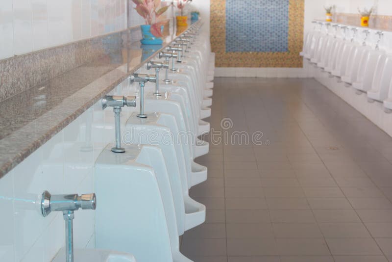 Man toilet stock photo. Image of clean, public, toilet 96376782