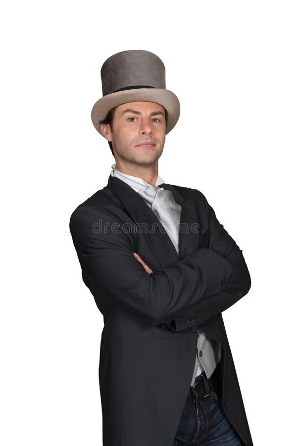 Man in a top hat