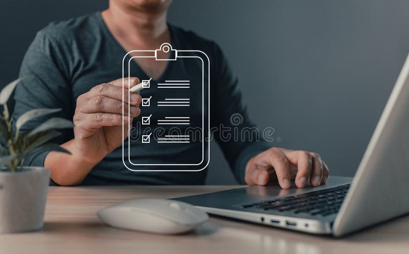 Man touch screen to manage data,Document Management System (DMS),knowledge and documentation in enterprise with ERP. online documentation database and process automation to efficiently manage files
