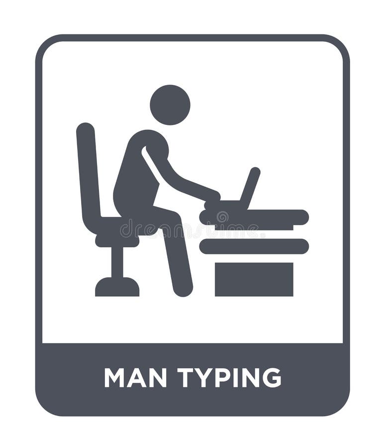 Man Typing Stock Illustrations – 12,486 Man Typing Stock Illustrations,  Vectors & Clipart - Dreamstime
