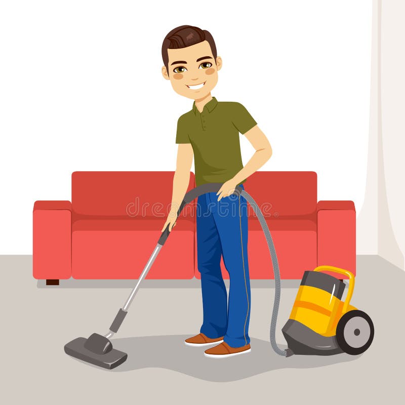 Man Vacuum Cleaner