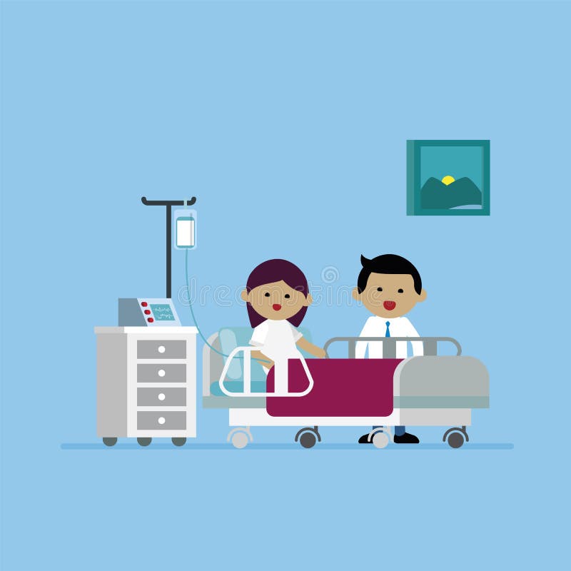 Visit Grandfather Hospital Stock Illustrations – 115 Visit Grandfather ...