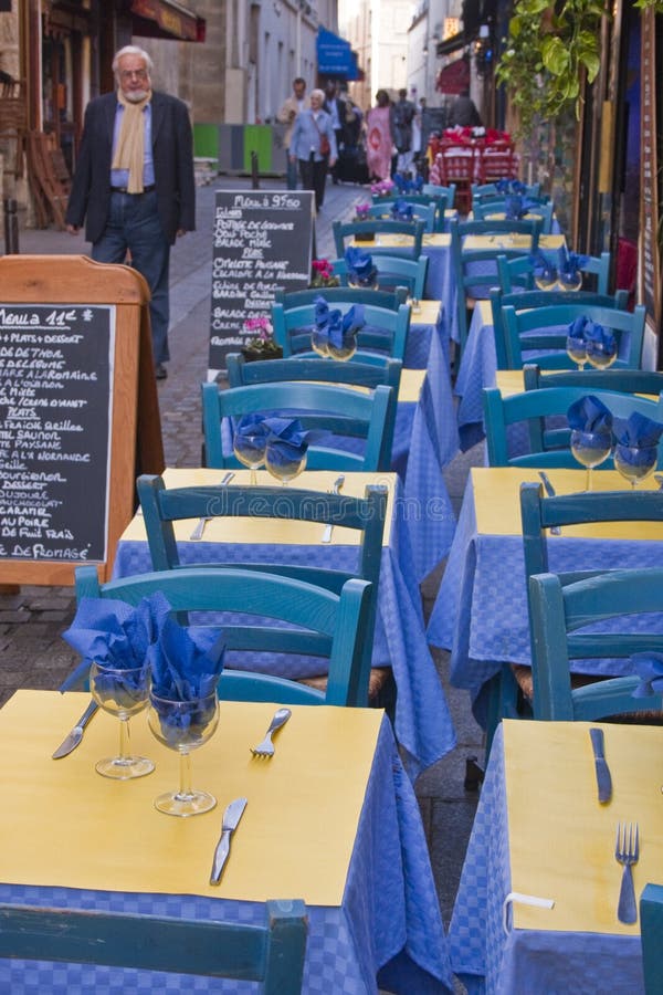 Man Walking by Outdoor Restaurant Editorial Image Image of restaurant