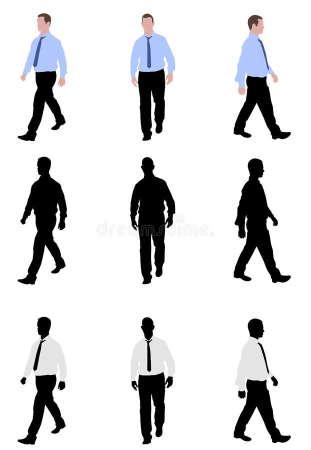 Man Walking Stock Illustrations – 102,998 Man Walking Stock