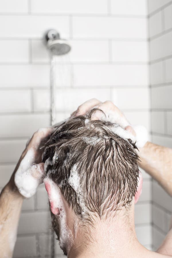 A Man Washing Her Hair with Shampoo in the Shower Room. Stock Photo - Image of soap, fresh: 123058032 A Man Washing Her Hair with Shampoo in the Shower Room. Stock Photo - Image of soap, fresh: 123058032