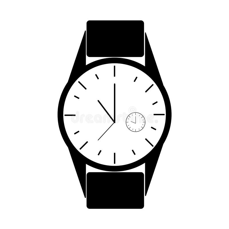 A Set of Different Clock Meaning Time Stock Vector Illustration of watch, flat 91495171