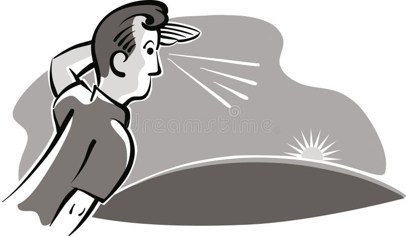 Man Look Far Away Stock Illustrations 41 Man Look Far Away Stock Illustrations Vectors Clipart Dreamstime