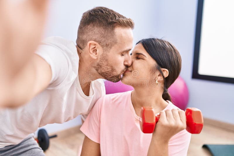 Busty Kissing