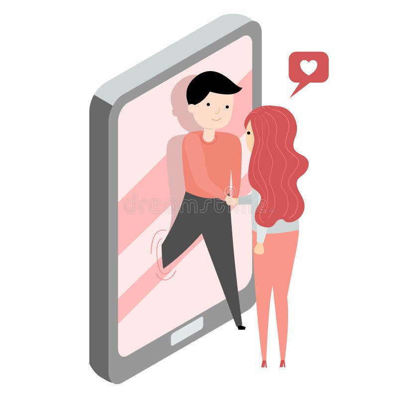 Man and woman using online dating app on smartphone and meeting at table,  tiny people. Blind date, speed dating, online dating service concept. flat  vector modern illustration 11431005 Vector Art at Vecteezy