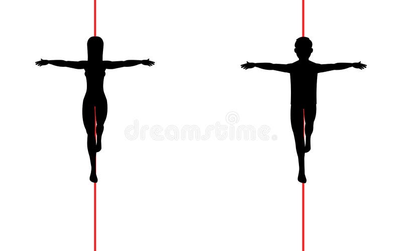 Woman Tightrope Walk Stock Illustrations – 149 Woman Tightrope