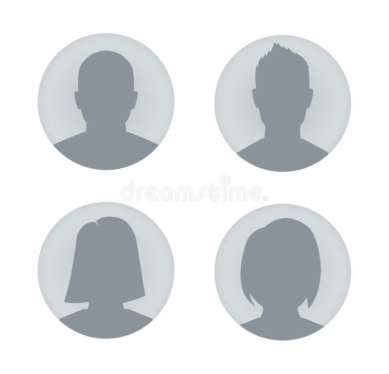User Profile With Sad Face Grey Icon. Sad Rating, Dislike