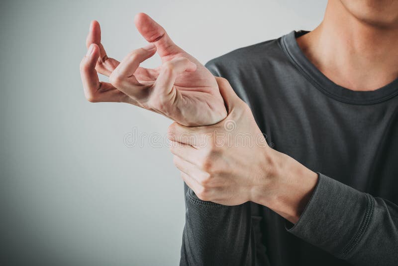 Man wrist pain stock photo. Image of hand, carpal, tunnel 90231108