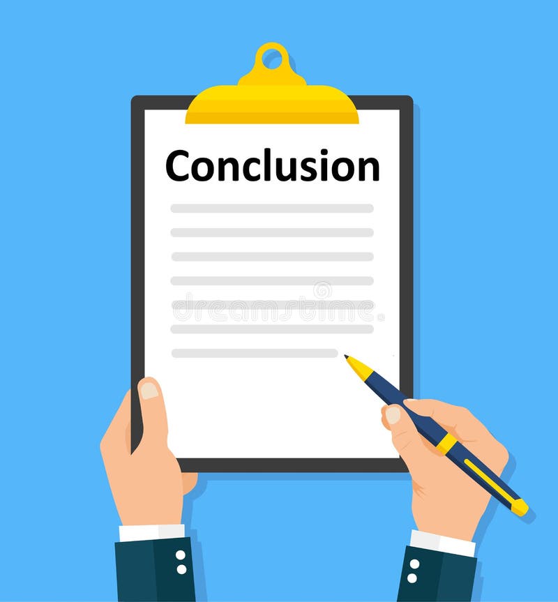 Conclusion Stock Illustrations – 14,918 Conclusion Stock Illustrations,  Vectors & Clipart - Dreamstime