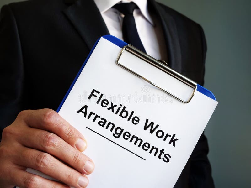 Manager hält flexible Arbeitszeitregelungen