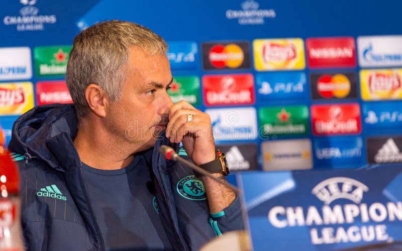 Manager Jose Mourinho FC Chelsea lizenzfreies stockfoto Manager Jose Mourinho FC Chelsea lizenzfreies stockfoto