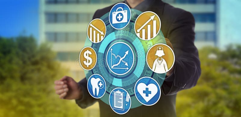 Manager Planning For Higher Quality Health Care stock photo Manager Planning For Higher Quality Health Care stock photo