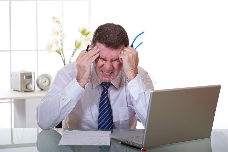 Manager at work stock photos Manager at work stock photos