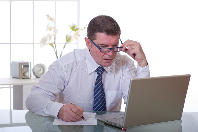 Manager at work stock photo Manager at work stock photo