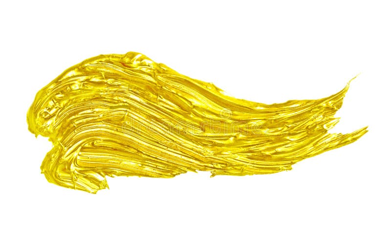 Mancha de oro creativa fotografía de archivo libre de regalías