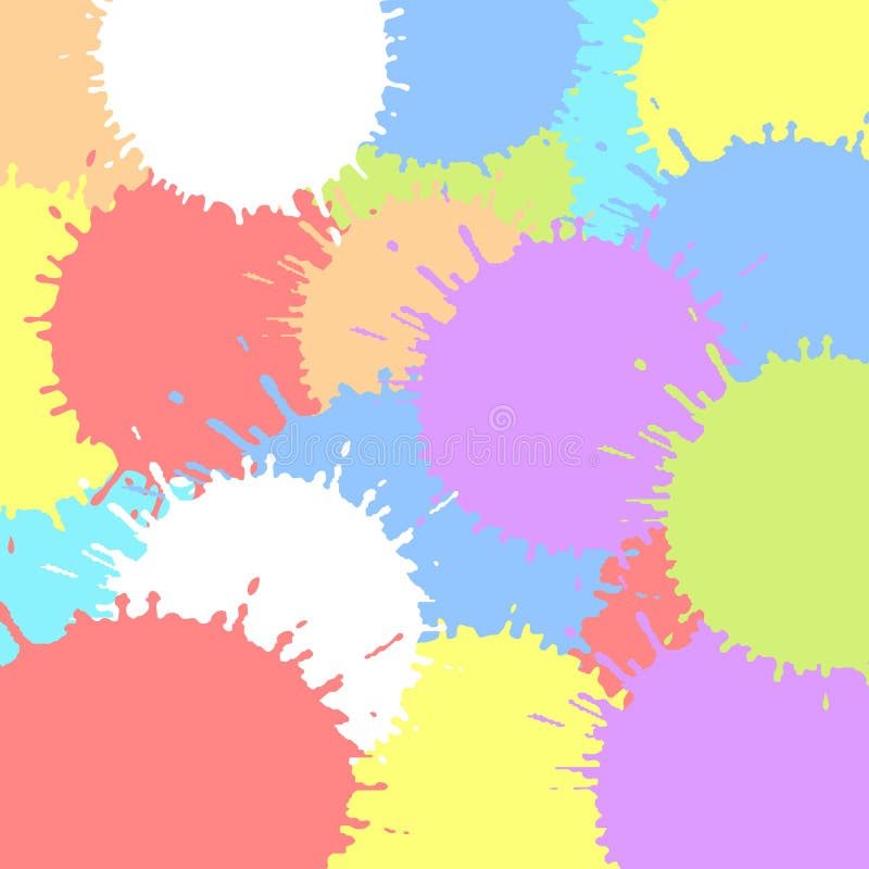 Manchas blancas /negras coloreadas de la tinta El ejemplo colorido del vector de la textura de la pintura salpica Elementos multi ilustración del vector Manchas blancas /negras coloreadas de la tinta El ejemplo colorido del vector de la textura de la pintura salpica Elementos multi ilustración del vector