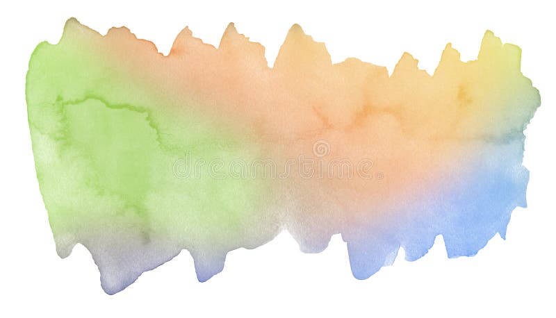 Manchas De Color Agua Multicolor En Colores Pastel Con Manchas Naturales De  Pintura a Base De Papel Marco Aislado Para El Diseño Imagen de archivo -  Imagen de modelo, pintura: 164811099