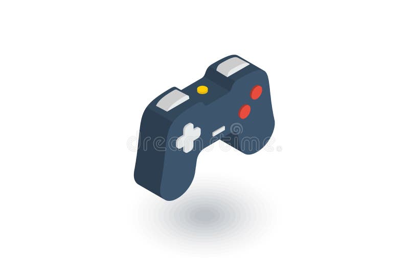Manche, ícone liso isométrico do jogo vetor 3d ilustração do vetor Manche, ícone liso isométrico do jogo vetor 3d ilustração do vetor