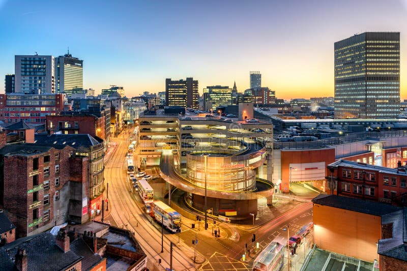Manchester England editorial photography. Image of panorama - 84443327