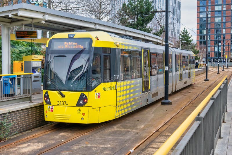 Manchester metrolink tram op mediastation