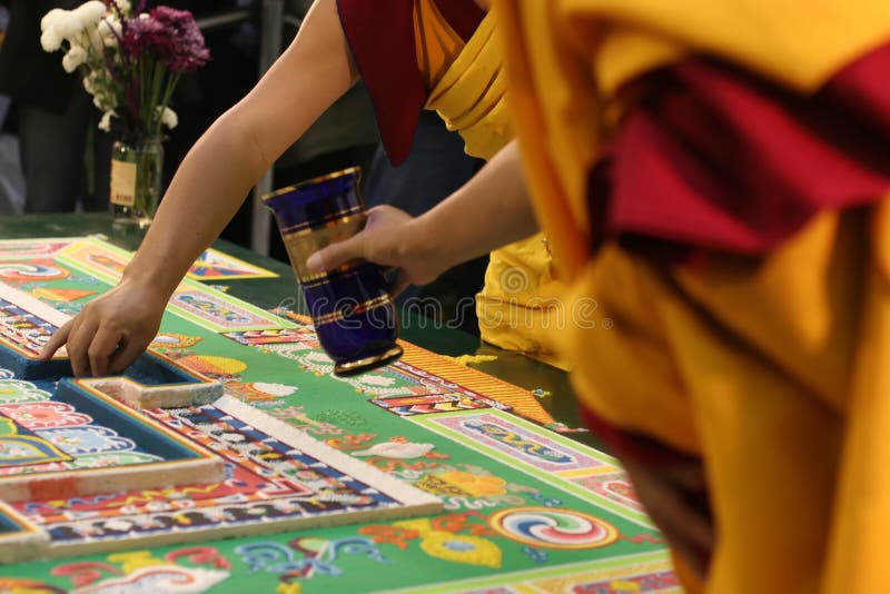 Mandala buddista tibetana