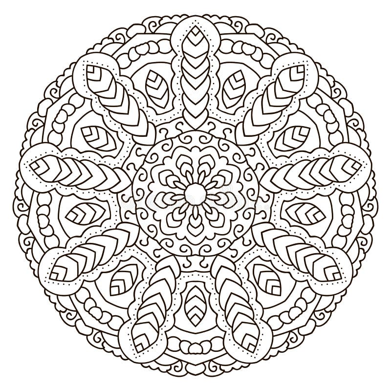 Mandala. Ethnic Decorative Ornament Stock Vector - Illustration of ...