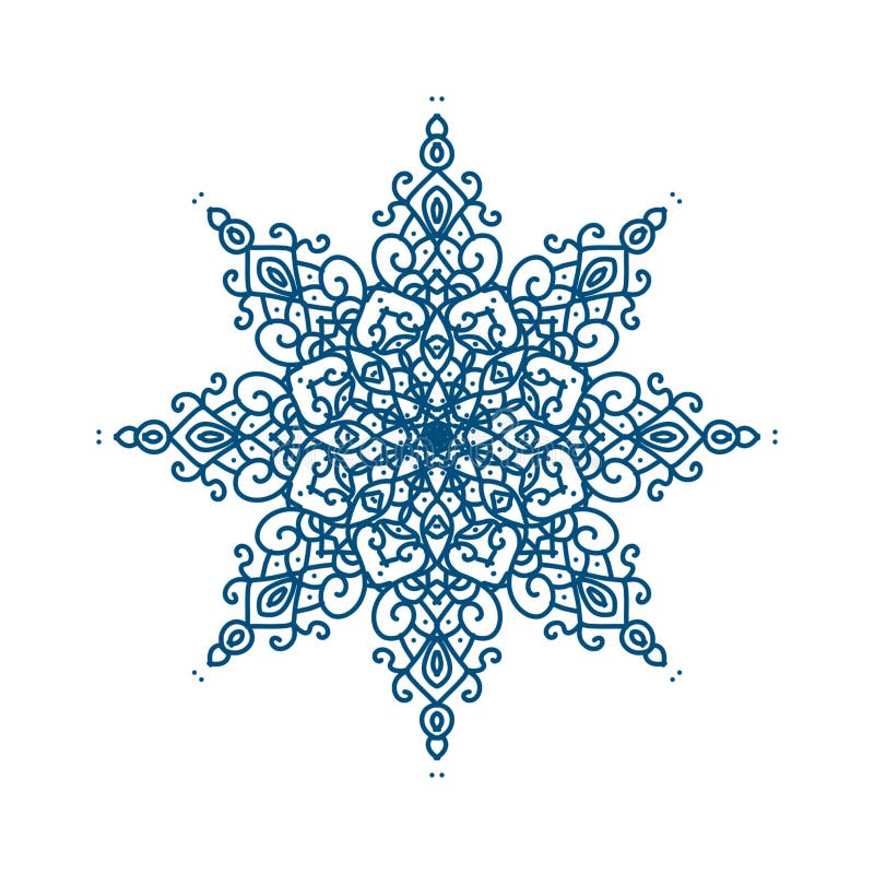Mandala for coloring vector illustration Mandala for coloring vector illustration